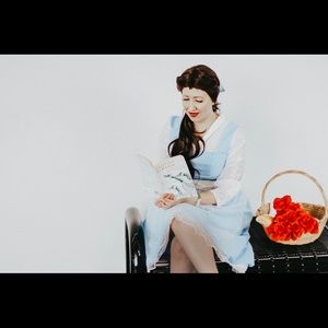 Beauty and the beast princess belle costume